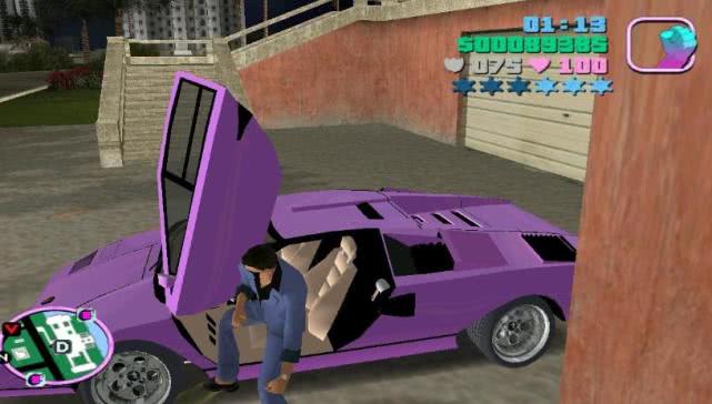 《GTA：罪恶都市》延续了20年的“经典玩法”，让她上车能回血！